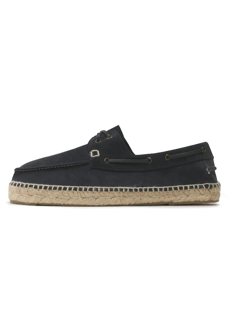 Espadrile pentru barbati,  302781058, piele naturala, albastru