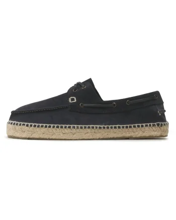 Espadrile pentru barbati,  302781058, piele naturala, albastru