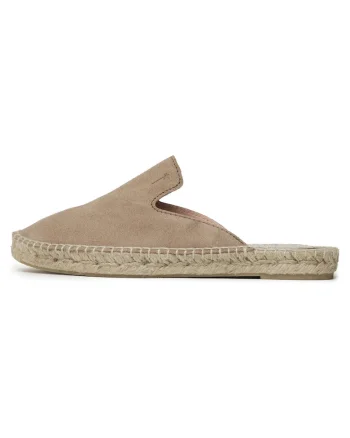 Espadrile pentru femei,  302778294, piele naturala, maro