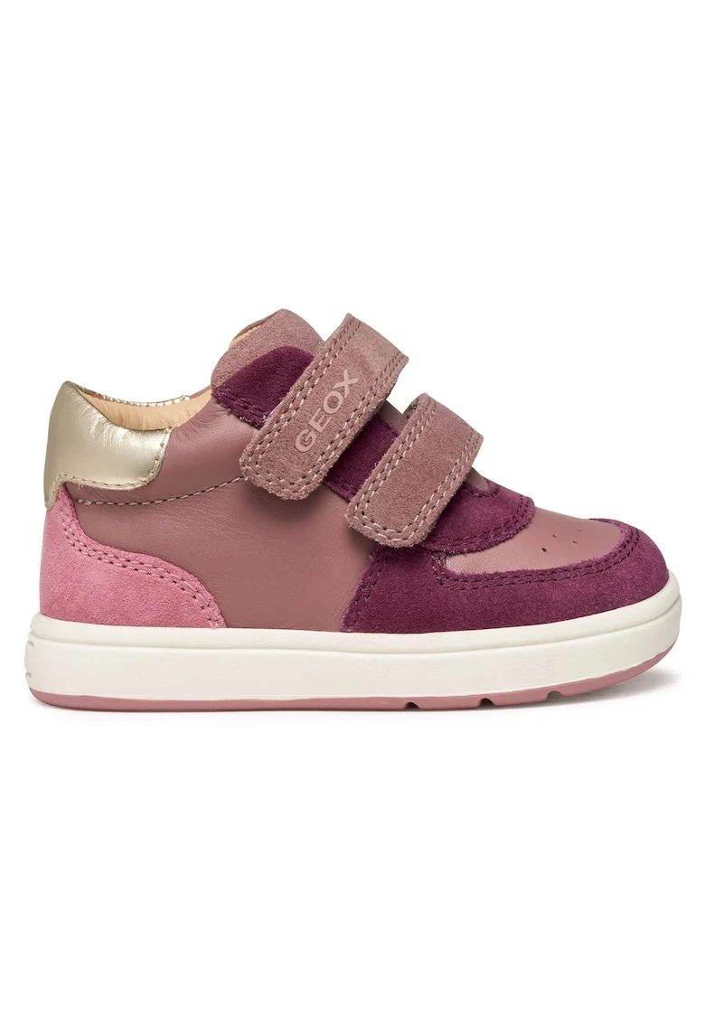 Tenisi fete,  din piele naturala, multicolor