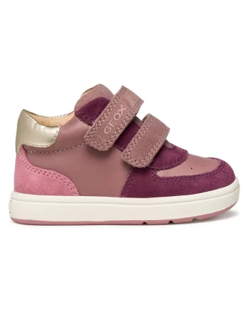 Tenisi fete,  din piele naturala, multicolor