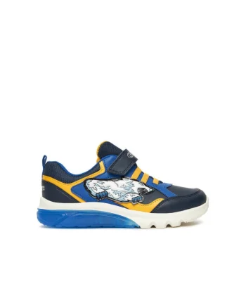 Tenisi sport baieti  piele ecologica, multicolor