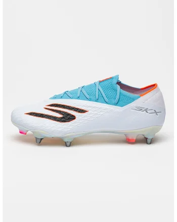 Pantofi cu crampoane, pentru fotbal Skx 2 Elite, Negru/Albastru prafuit/Albastru lavanda