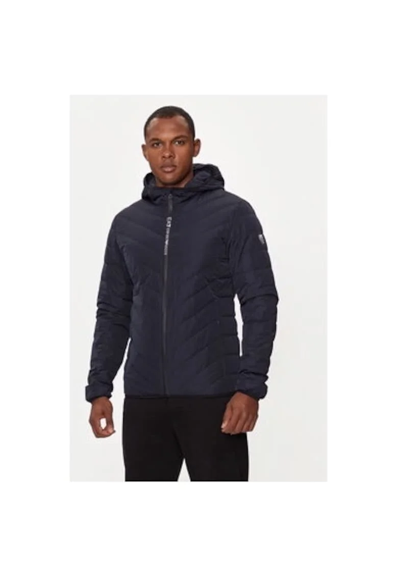 Geaca barbati, Emporio Armani  304285844, Poliester, Albastru, Albastru