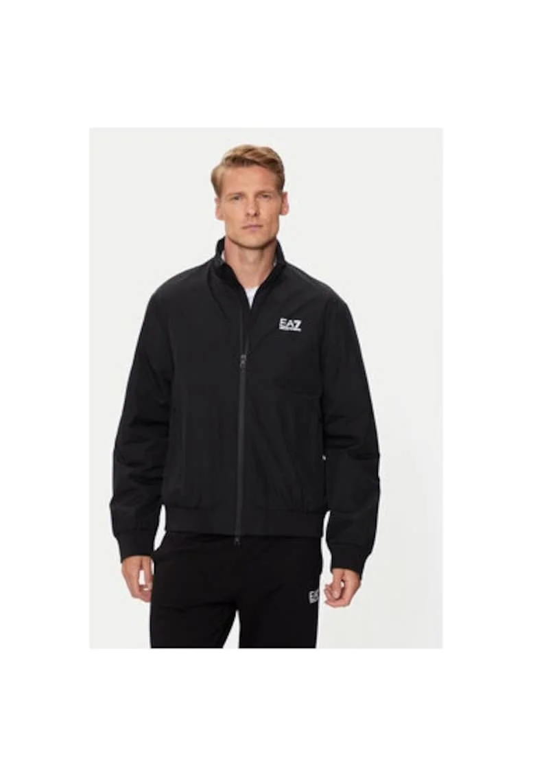Geaca barbati, Emporio Armani  304287220, Poliamida, Negru, Negru