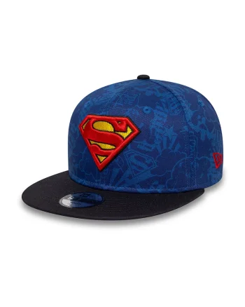 Sapca ajustabila cu imprimeu Superman, Albastru royal