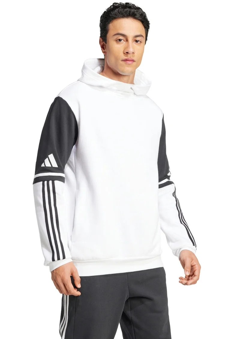 Hanorac barbati  Squadra, alb/negru