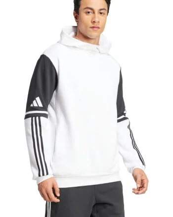 Hanorac barbati  Squadra, alb/negru
