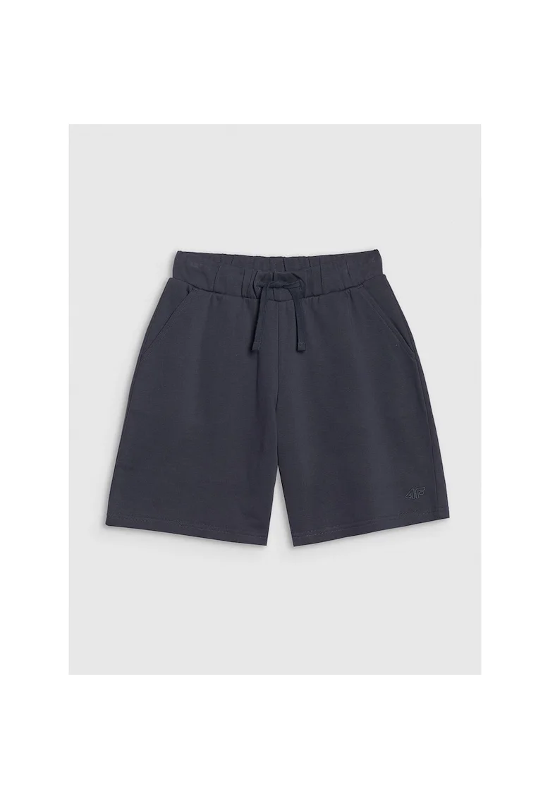 Pantaloni de trening pentru fete,  bleumarin, croiala oversize