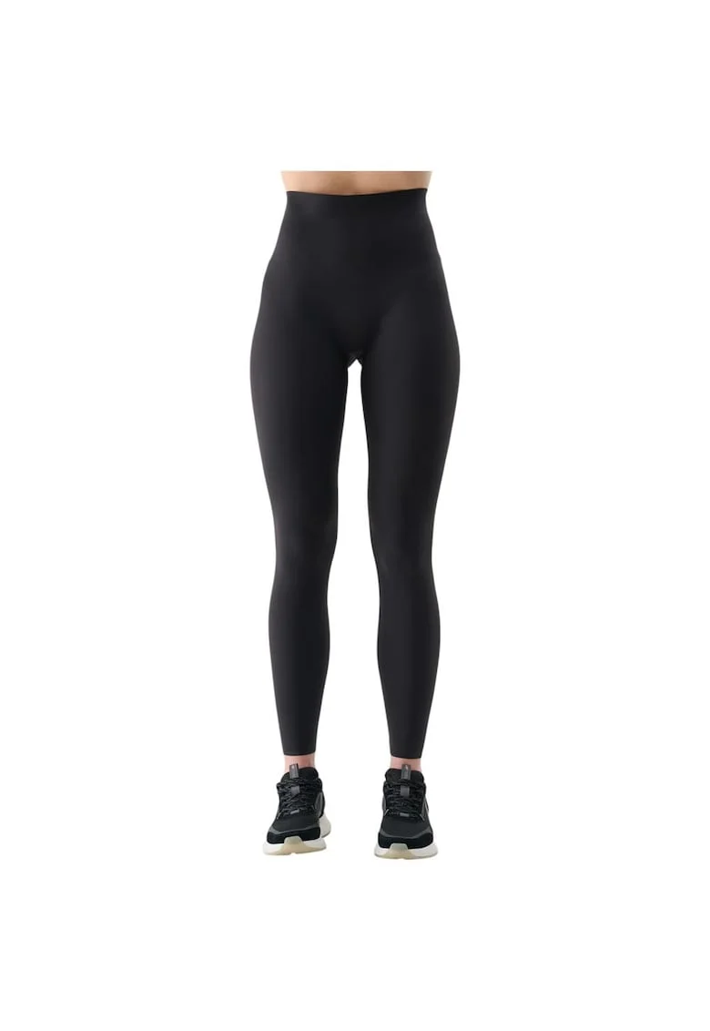 Colanti sport dama RSS25TFTIF326, 4F, Poliamida/Elastan, Negru