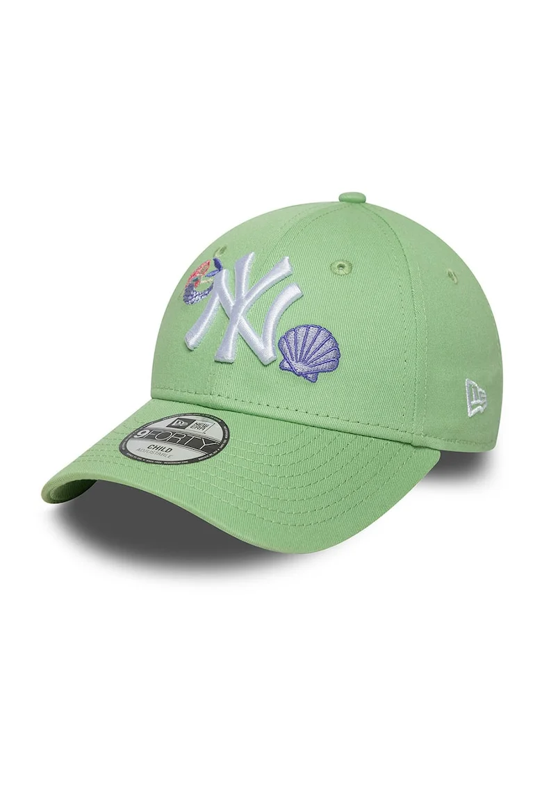 Sapca cu broderie 9Forty, Verde deschis