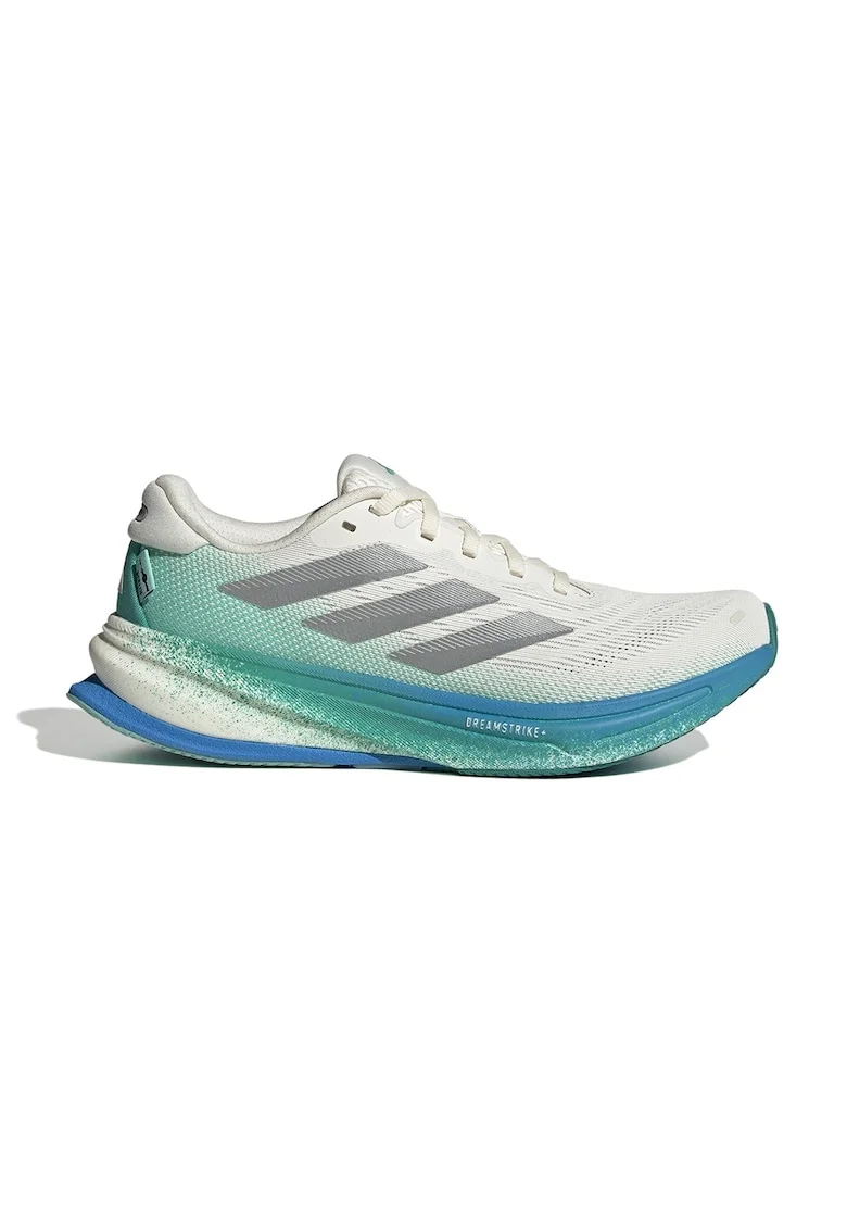 Pantofi Supernova Rise 2 pentru alergare, Gri deschis/Verde pal/Alb optic