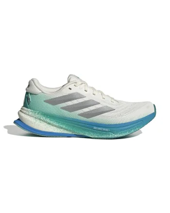 Pantofi Supernova Rise 2 pentru alergare, Gri deschis/Verde pal/Alb optic