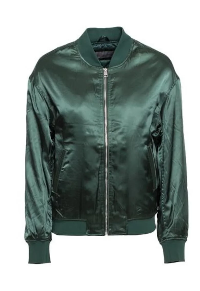 Jacheta dama,  Poliamida, Verde, Verde