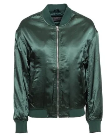 Jacheta dama,  Poliamida, Verde, Verde