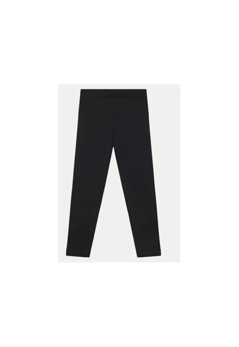 Pantaloni fete,  303943332, Bumbac, Negru, Negru