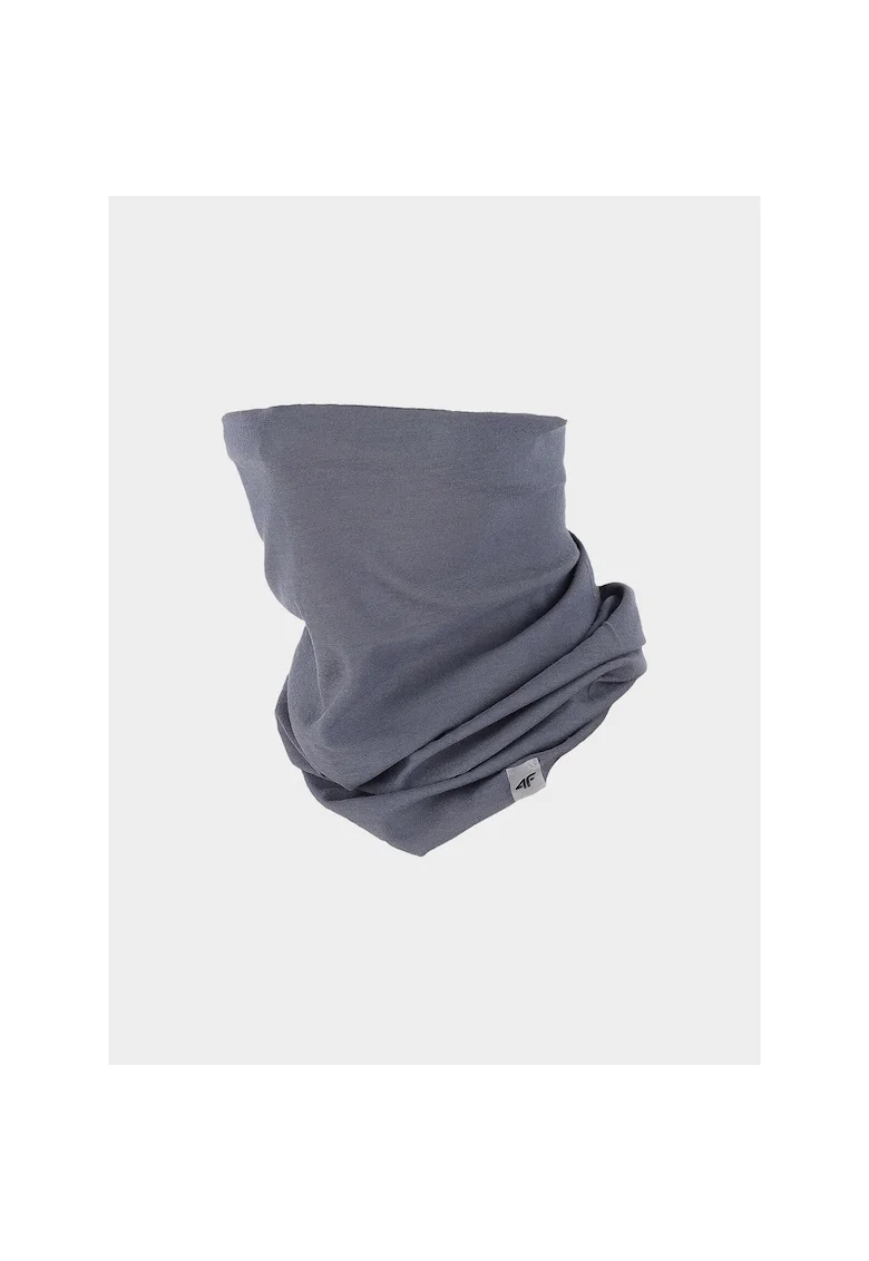 Bandana unisex  gri, dimensiune universala, multifunctionala