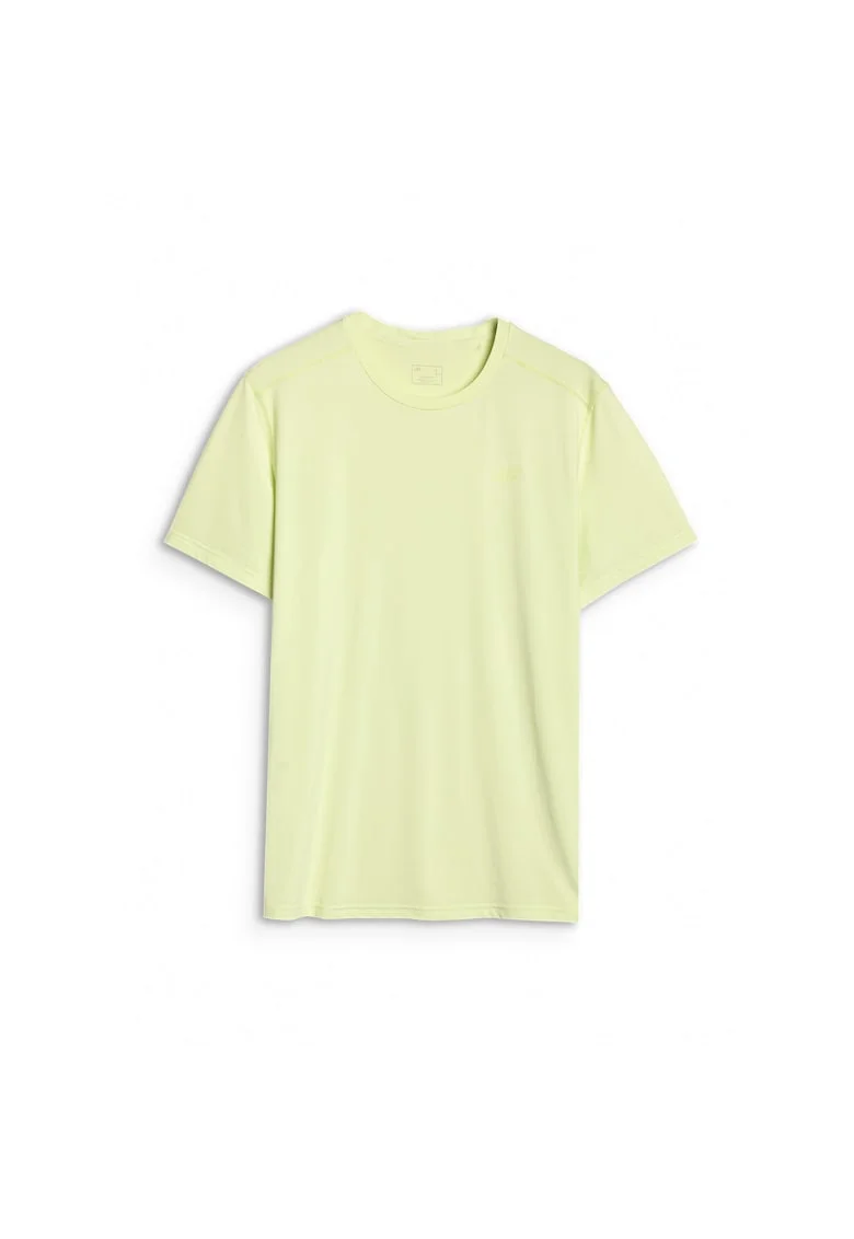 Tricou sport  uscare rapida, verde, material sintetic, pentru barbati