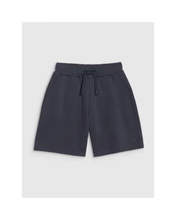 Pantaloni sport copii,  bleumarin, croiala supradimensionata, material bumbac