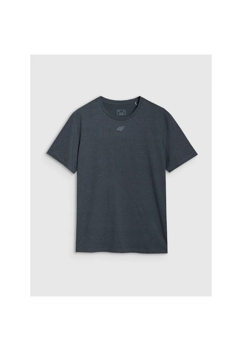 Tricou Antrenament Barbati Antracit,  4FDry, Uscare S-3XL, Gri