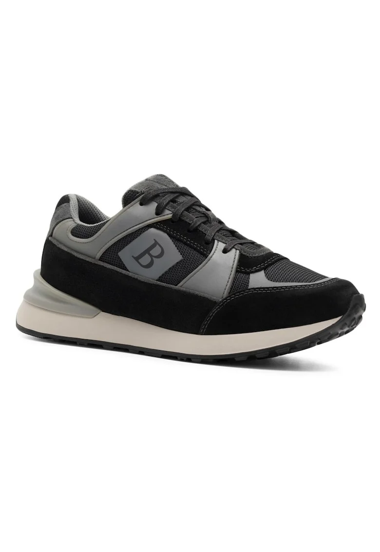 Pantofi sport barbati,  5904862873954, Negru, Textil,