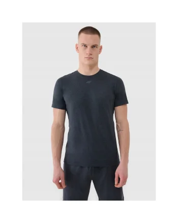 Tricou Antrenament Barbati Antracit,  4FDry, Uscare S-3XL, Gri inchis