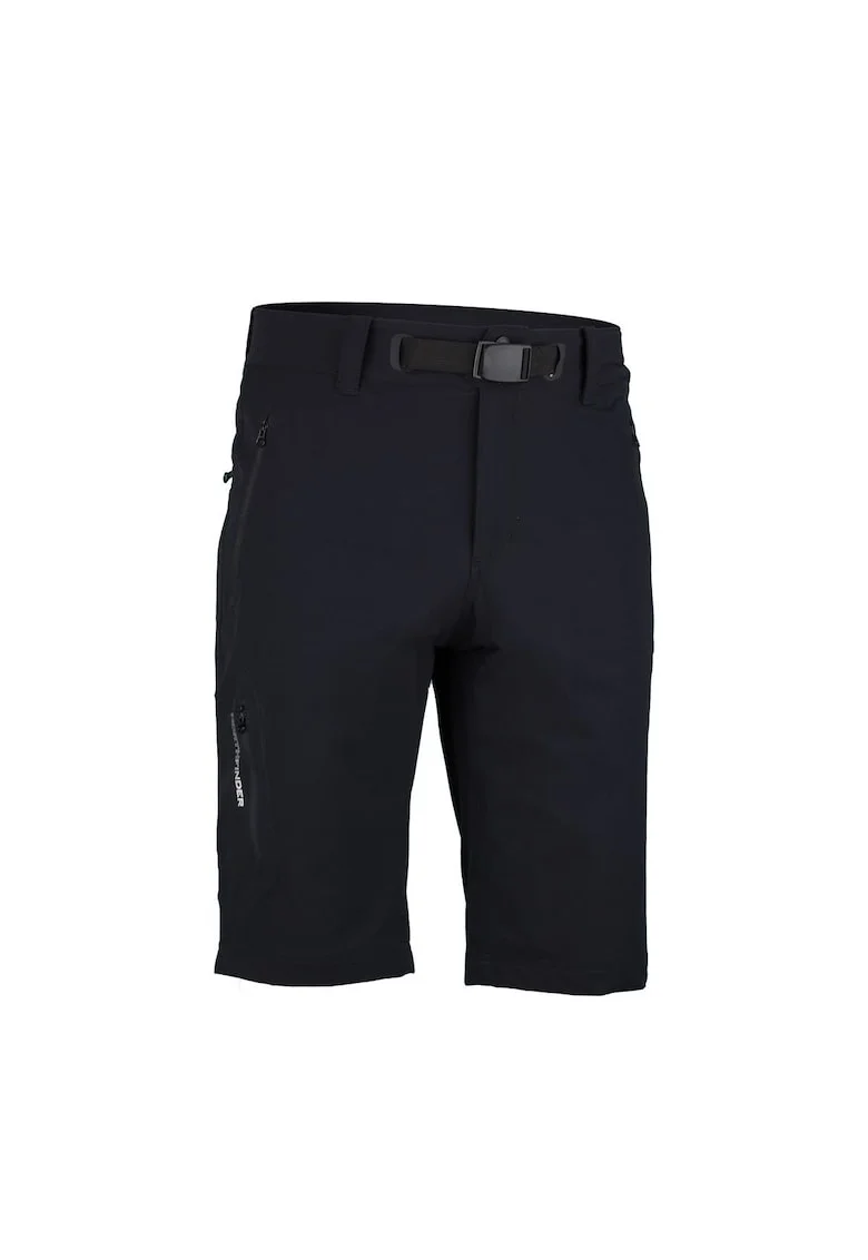 Pantaloni scurti elastici pentru barbati Clark, Negru