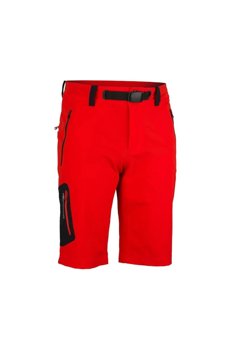 Pantaloni scurti elastici pentru barbati Clark, Rosu