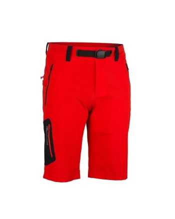 Pantaloni scurti elastici pentru barbati Clark, Rosu
