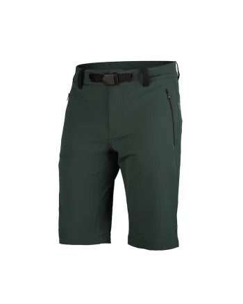 Pantaloni scurti elastici pentru barbati Clark, Verde inchis