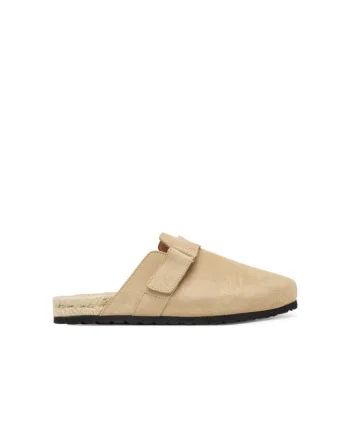 Espadrile pentru femei,  305413413, piele naturala, bej