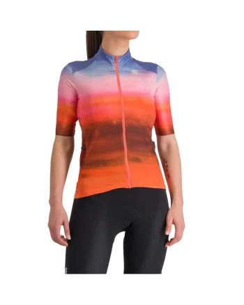 Tricou ciclism dama  Flow Supergiara SS 2024 Multicolor, Multicolor