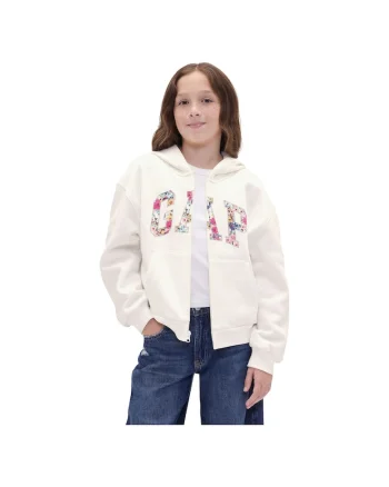 Hanorac  Logo Hoodie Zip 82407700 Copii Alb, Alb