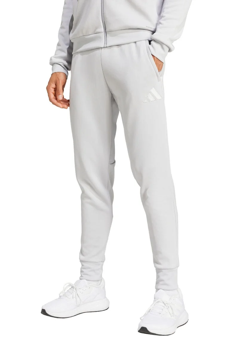 Pantaloni sport barbati  Tiro 25, gri, poliester,