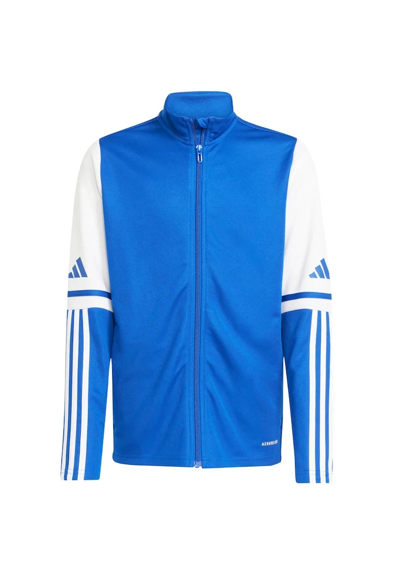 Hanorac sport copii,  Poliester, Albastru/Alb