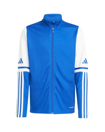 Hanorac sport copii,  Poliester, Albastru/Alb