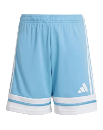Pantaloni scurti copii, fotbal, adidas, Squadra 25, albastri, material poliester reciclat