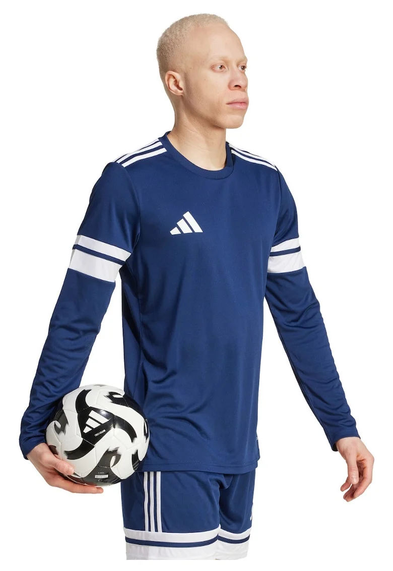 Tricou sportiv barbatesc  Squadra 25, maneca lunga, bleumarin, poliester reciclabil,