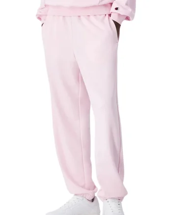 Pantaloni sport dama  bumbac/poliester, roz deschis