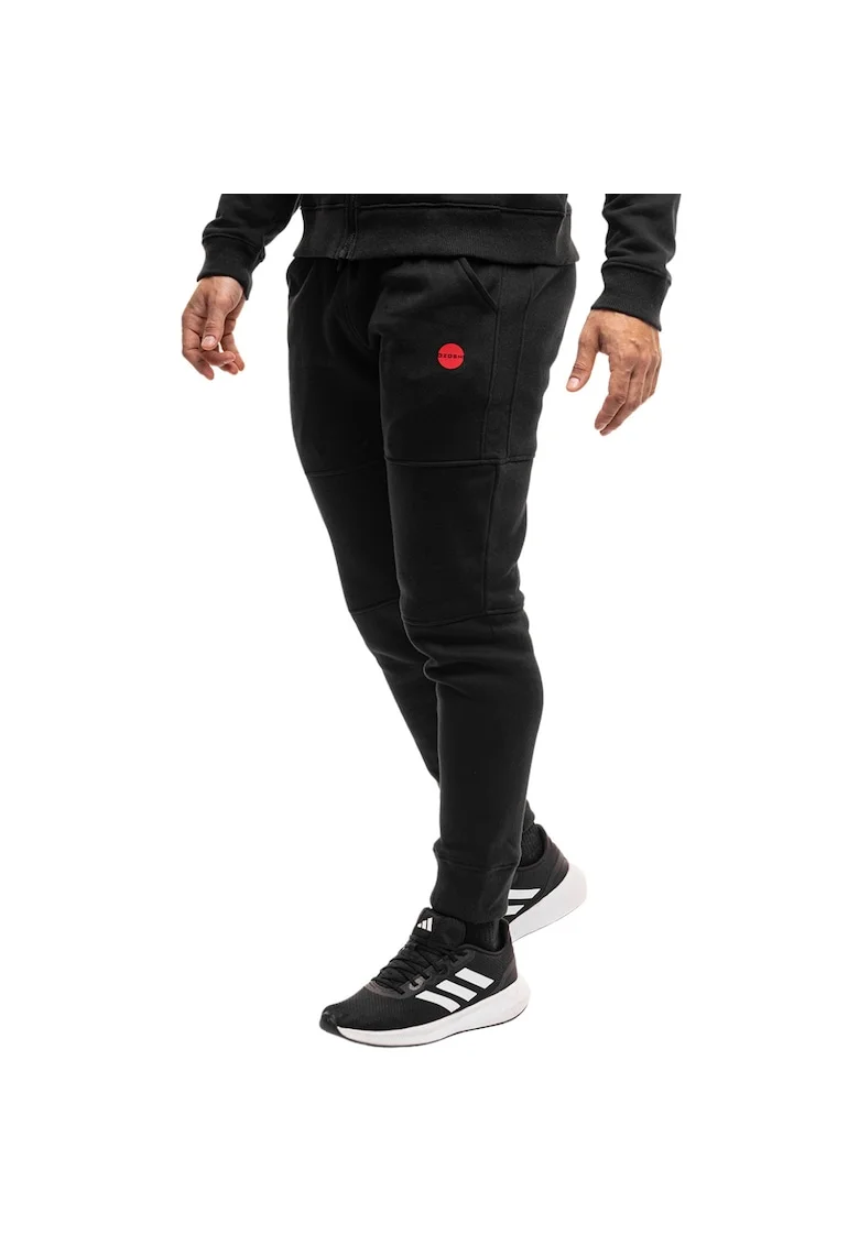 Pantaloni sport  Oz93933, lungi, croiala lejera, negru