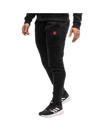 Pantaloni sport  Oz93933, lungi, croiala lejera, negru