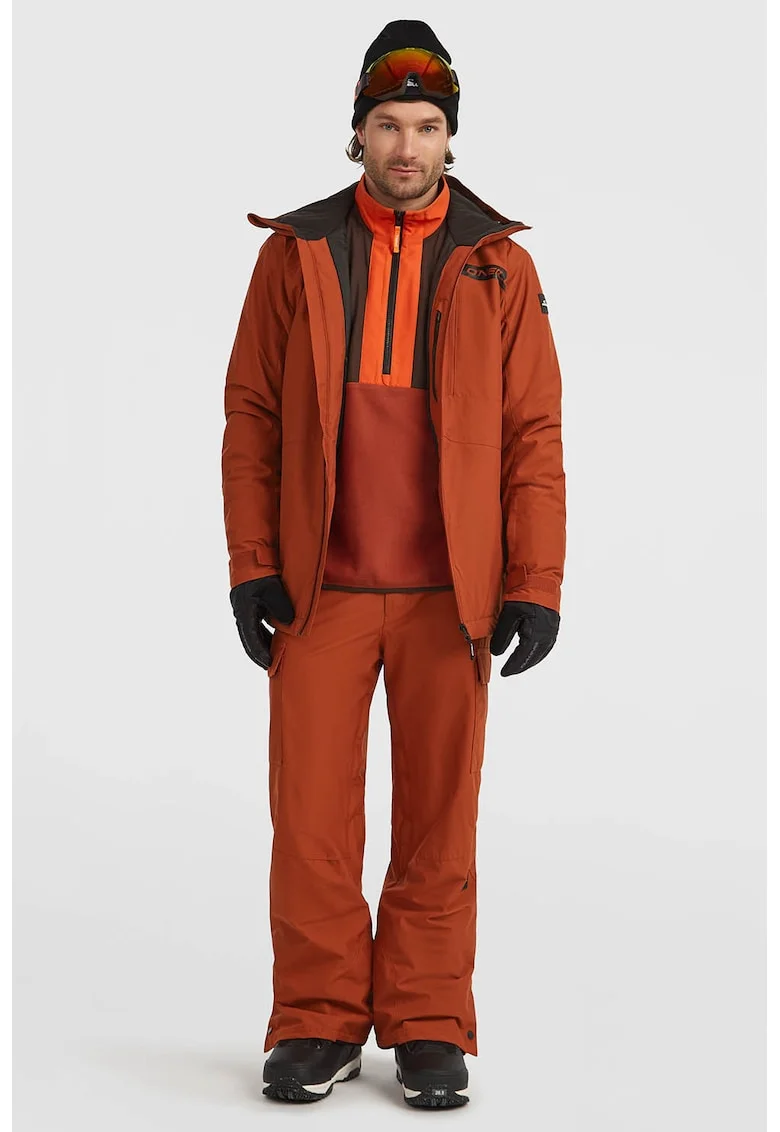 Pantaloni uni pentru schi FWC'Cruz, Portocaliu stins