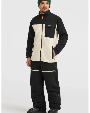 Pantaloni pentru schi FWC'Peak Fire Snow, Negru