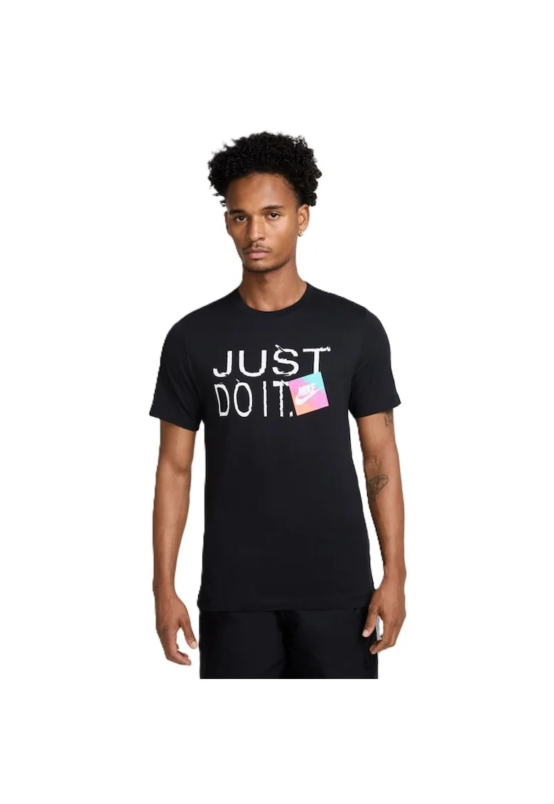 Tricou  pentru Barbati, m nsw tee 6mo jdi sp25, HJ0563-010, Negru, Negru