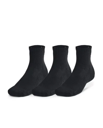 Set 3 Perechi Sosete  Training Quarter Barbati, Negru