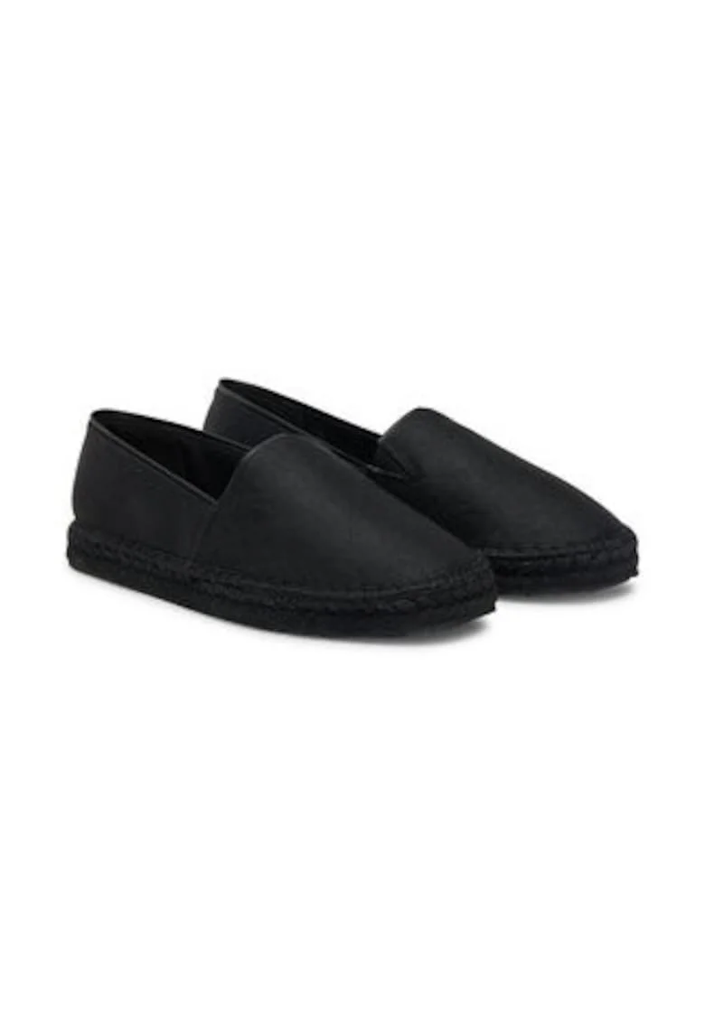 Espadrile pentru femei,  304831225, material textil, Negru