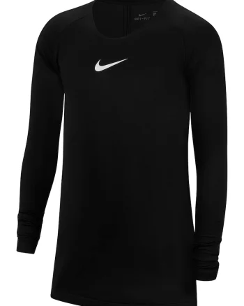 Bluza cu slituri la nivelul degetului pentru fotbal, Alb/Negru
