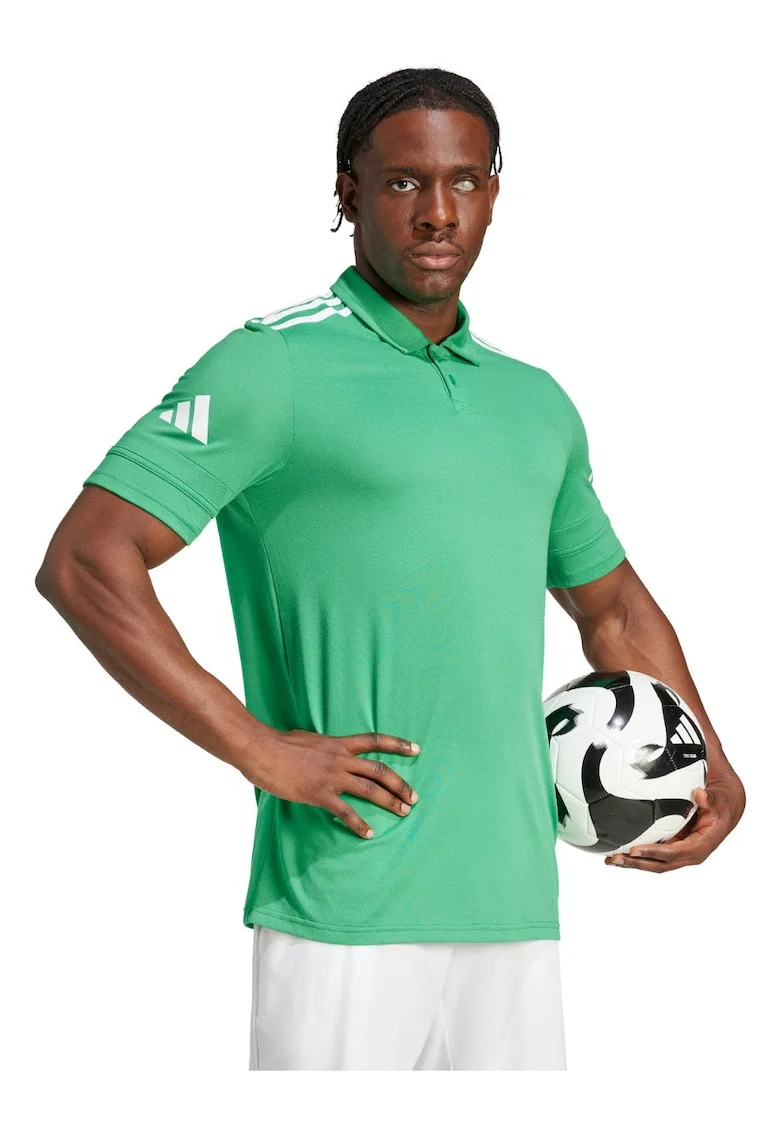 Tricou polo barbati  Squadra 25, verde, reciclat, Verde