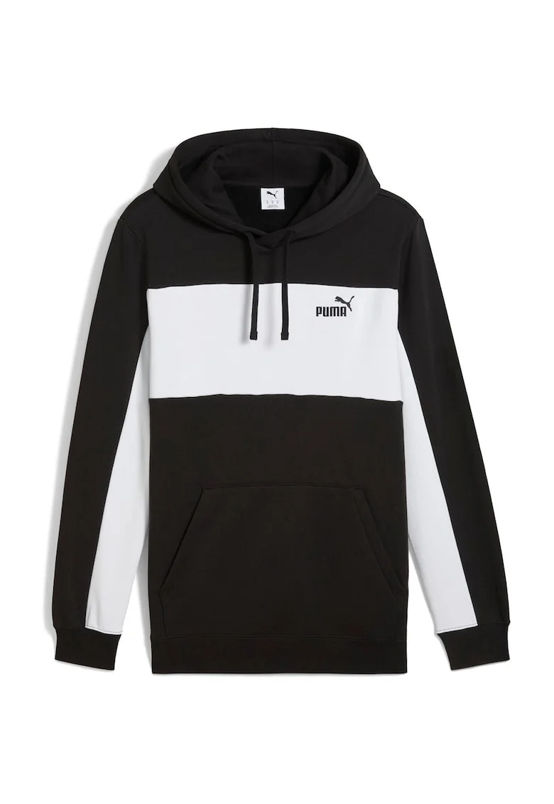 Hanorac barbati  Ess Block Hoodie Fl, Negru