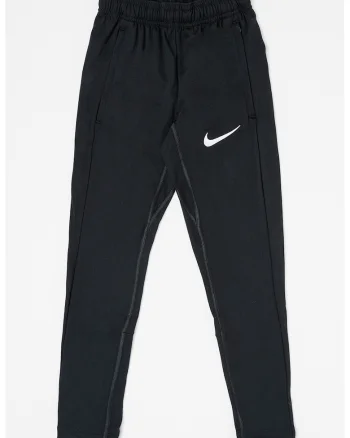 Pantaloni cu tehnologie Dri-Fit si logo, pentru fotbal, Alb/Negru